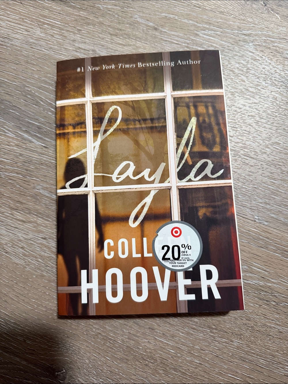 Layla by Colleen Hoover - Paperback Book in Brown and Cream Tones